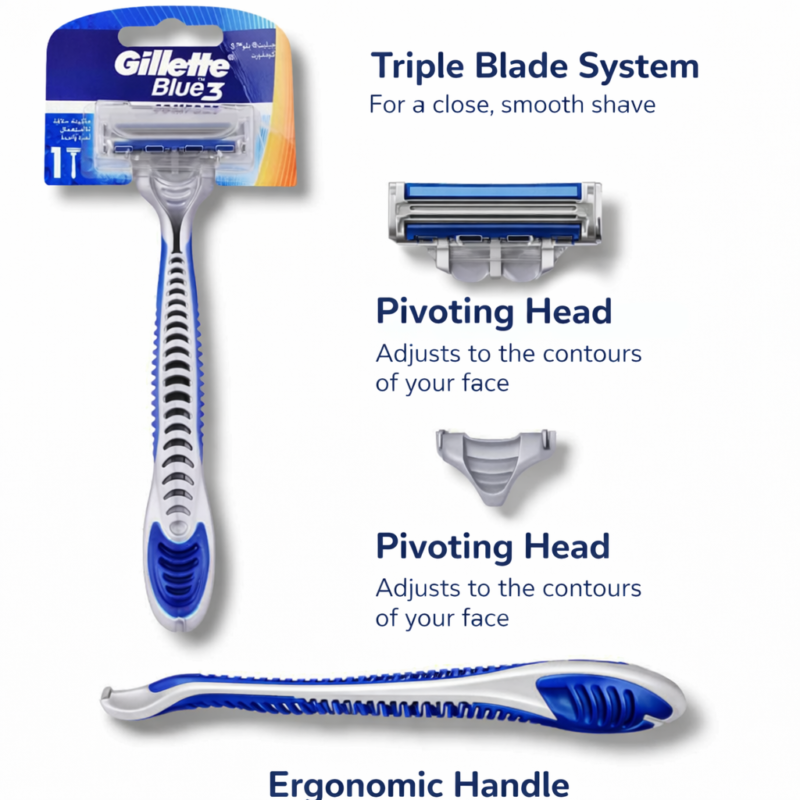 Gillette Blue 3 Disposable Razor