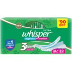 whisper ultra clean sanitary pads
