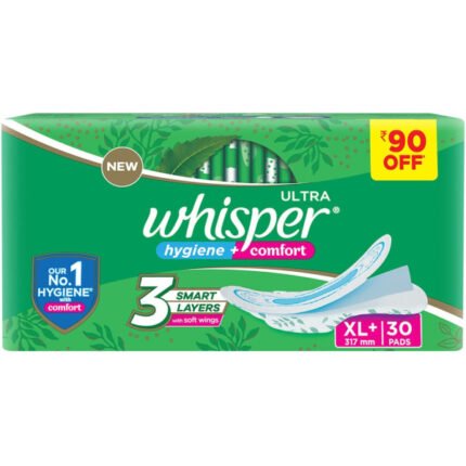 whisper ultra clean sanitary pads