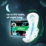 Whisper Bindazz Nights Sanitary Pads