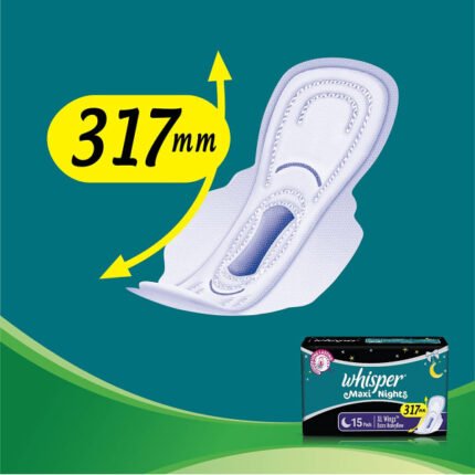 whisper mexi night sanitary pads