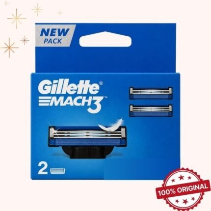 Gillette Mach-3 Cartridge (Blade) 2 Pieces Pack