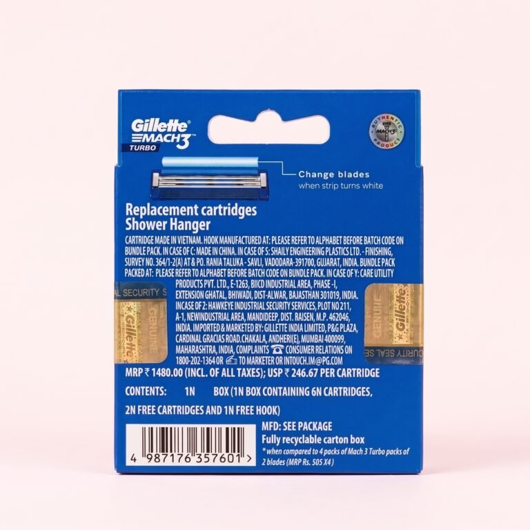 Gillette Mach3 Turbo Cartridges