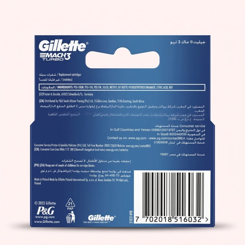 Gillette Mach3 Cartridge