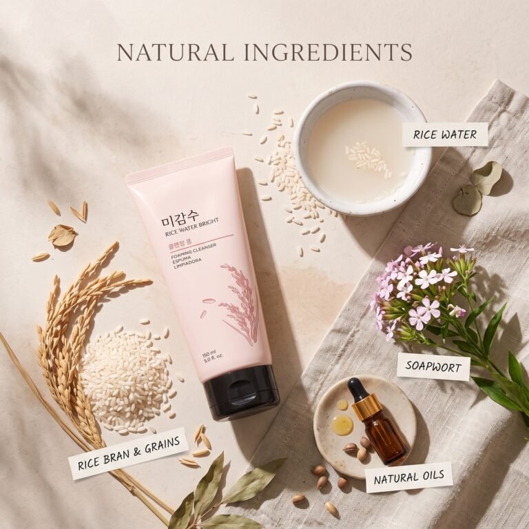 The Face Shop Rice Water Bright Foaming Cleanser 150ml